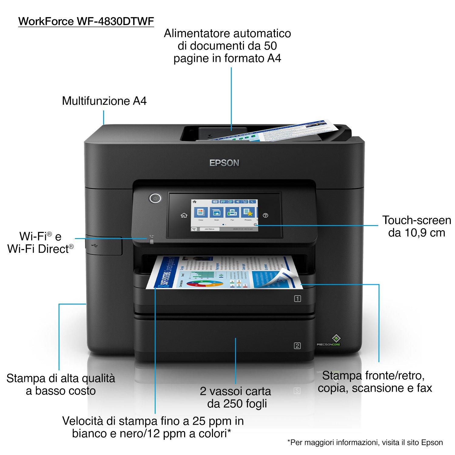 WorkForce Pro WF-4830DTWF