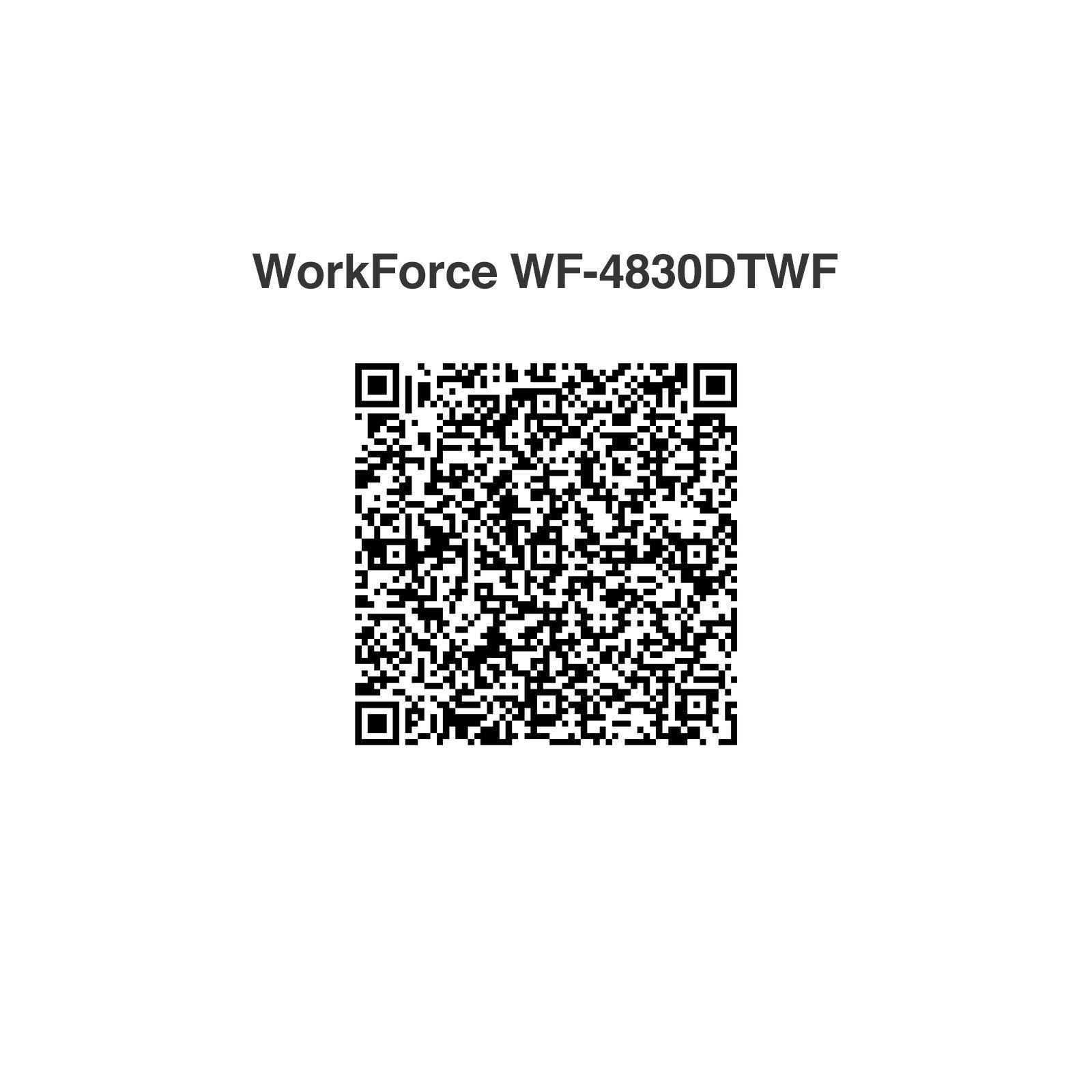 WorkForce Pro WF-4830DTWF